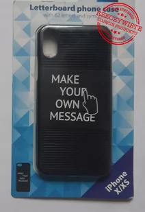 Etui LAB31 dla iPhone X/XS czarny - RTV OUTLET - miniaturka - grafika 2