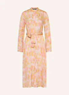 Armani Exchange Sukienka Satynowa rosa - Sukienki - miniaturka - grafika 1
