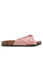 Klapki i japonki damskie - DeeZee Klapki E998-1 Różowy - miniaturka - grafika 1