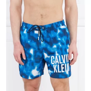 Calvin Klein Swimwear Szorty kąpielowe | Regular Fit - Kąpielówki męskie - miniaturka - grafika 1