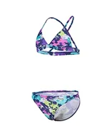 Stroje kąpielowe dla dziewczynek - ARENA Bikini trójkąt dla dziewczynek Tie And Dye - miniaturka - grafika 1