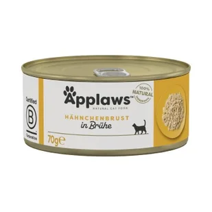 Applaws mokra karma dla kota Adult w bulionie Pierś z kurczaka 24x70 g - Mokra karma dla kotów - miniaturka - grafika 1