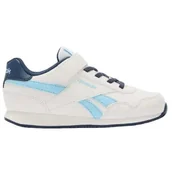 Buty dla chłopców - Reebok Royal Jog 3.0 Elastic & Top Strap Sneaker chłopięce sneakersy, Ftwrwhite Digitalblue Batikblue, 22.5 EU - miniaturka - grafika 1
