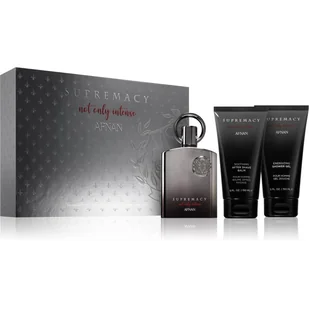 Afnan Supremacy Not Only Intense Extrait de Parfum Spray 100ml + żel 150 ml + balsam po goleniu 150ml - Zestawy perfum męskich - miniaturka - grafika 1