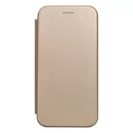 Etui i futerały do telefonów - Forcell Kabura Book Elegance Do Iphone 14 Pro Złoty - miniaturka - grafika 1