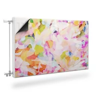 Dekoracje domu - MASKOWNICA Magnetyczna Na Kaloryfer Akwarela Kolorowy Wzór 90cm x 60cm - miniaturka - grafika 1