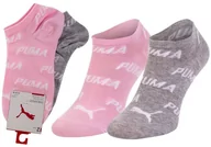 Skarpetki damskie - Puma  Skarpetki Stopki 2 Pary Pink/Grey 907947 04 35-38 - miniaturka - grafika 1