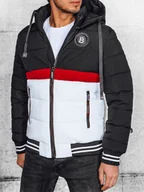 Kurtki męskie - Kurtka męska pikowana czarna Dstreet TX4655-XXL - miniaturka - grafika 1