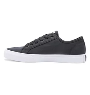 Sneakersy męskie - DC Shoes Męskie sneakersy ręczne, czarne/szare/szare, 40,5 EU, Black Grey, 40.5 EU - grafika 1