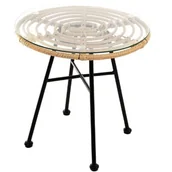 Stoły ogrodowe - Stolik ogrodowy PATIO Desire Beżowy - miniaturka - grafika 1