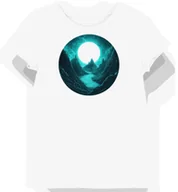 Koszulki i topy damskie - Koszulka damska biała z motywem Asgardu i mitologii nordyckiej S - miniaturka - grafika 1