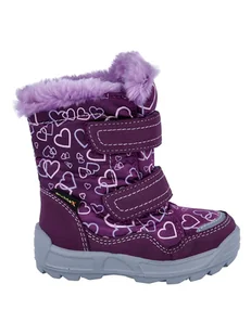Richter Shoes Kozaki zimowe "Freestyle" w kolorze fioletowym - Kozaki damskie - miniaturka - grafika 1
