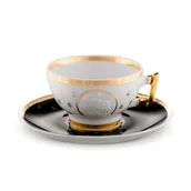 Filiżanki - Filiżanka Jubileuszowa ze spodkiem ATENA KC07 - miniaturka - grafika 1