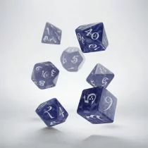 Kości Komplet Classic RPG Dice Set Kobaltowo-Biały - Akcesoria do gier planszowych - miniaturka - grafika 1