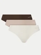 Majtki damskie - Tommy Hilfiger Komplet 3 par fig brazylijskich UW0UW03871 Kolorowy - miniaturka - grafika 1