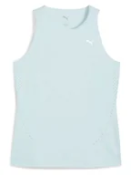Koszulki sportowe damskie - Puma Top sportowy "Cloudspun" w kolorze błękitnym - miniaturka - grafika 1