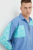 Kurtki męskie - Quiksilver kurtka x Stranger Things męska przejściowa oversize - miniaturka - grafika 1