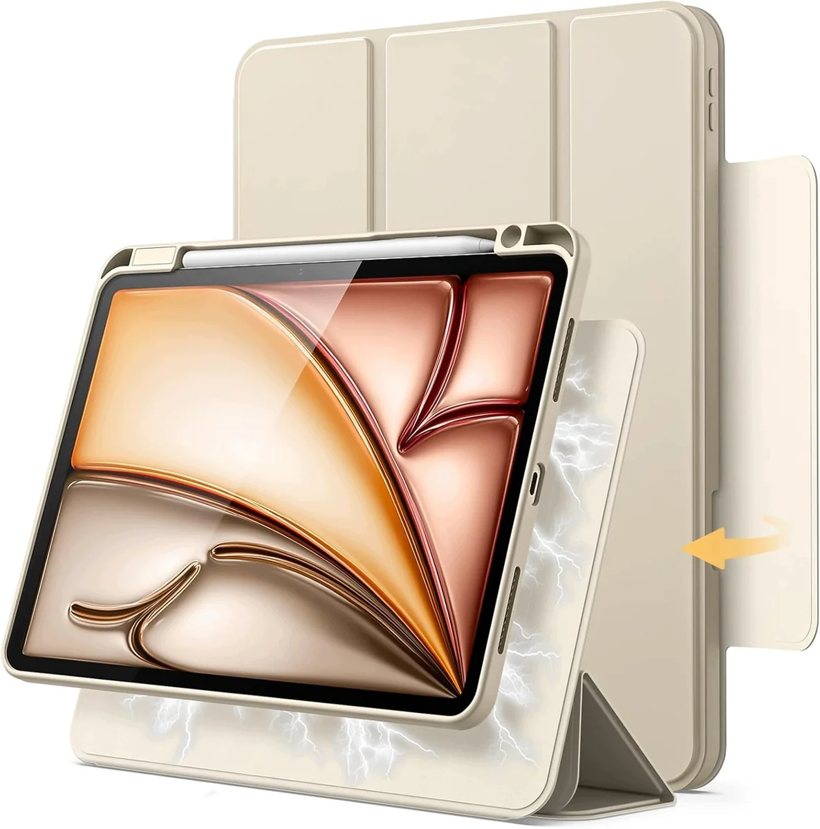 ETUI OCHRONNE NA TABLET 253X197X19CM OBRACANE ODŁĄCZANE WIELOFUNKCYJNE