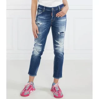 Spodnie damskie - Dsquared2 Jeansy Cool Girl Crop Jeans | Regular Fit - grafika 1