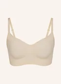 Biustonosze - Skims Gorset Seamless Sculpt beige - miniaturka - grafika 1