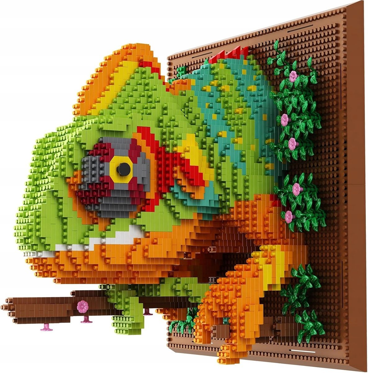 3D. KAMELEON KLOCKI ZESTAW KONSTRUKCYJNE 2688 ELEMENTÓW MINI KLOCKI PREZENT