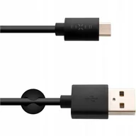 Kable USB - Fixed Kabel USB/USB-C 1m 452875) Czarny - miniaturka - grafika 1