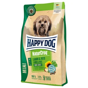 Happy Dog NaturCroq Mini Adult, jagnięcina i ryż - 4 kg - Sucha karma dla psów - miniaturka - grafika 1