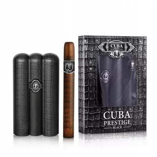 Cuba Prestige Black zestaw woda toaletowa spray 90 ml + woda toaletowa spray 35 ml - Zestawy kosmetyków damskich - miniaturka - grafika 1