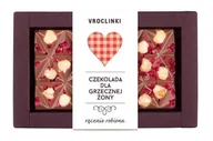 Czekolada - Czekolada Mleczna Z Malinami I Orzechami Laskowymi Dla Grzecznej Żony - miniaturka - grafika 1