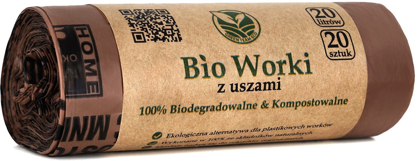 Sipeko Worki Kompostowalne GreenTeamEco* 20l