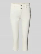 Spodenki damskie - Spodnie capri o kroju slim fit z mieszanki bawełny model ‘KATE’ - miniaturka - grafika 1