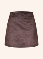 Spódnice - Guess Spódnica Camryn Z Imitacji Skóry braun - miniaturka - grafika 1