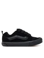 Buty dla dziewczynek - Vans Tenisówki Knu Skool VN000D2TBZJ1 Czarny - miniaturka - grafika 1