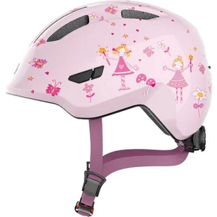 Abus Smiley 3.0 Helmet Kids, różowy S | 45-50cm 2022 Kaski dla dzieci 67250 - Kaski rowerowe - miniaturka - grafika 1