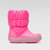 Buty dla dziewczynek - Kozaki Crocs WINTER PUFF BOOT T 14613-6TR - miniaturka - grafika 1
