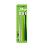 Szczoteczki do zębów dla dzieci - HERBADENT ORIGINAL ECO Very Soft Zestaw 3 ekologicznych szczoteczek do zębów - miniaturka - grafika 1