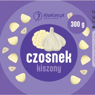 Czosnek kiszony 200g - Zdrowa żywność - miniaturka - grafika 1