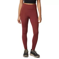 Spodnie sportowe damskie - Damskie legginsy szybkoschnące Columbia Boundless Trek Legging spice - L - miniaturka - grafika 1