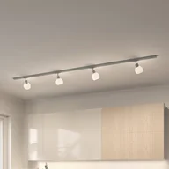 Lampy pozostałe - Lindby Jeanit 1-fazowa szyna LED, srebrna - miniaturka - grafika 1
