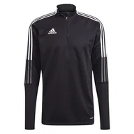 Bluzy sportowe męskie - Bluza sportowa adidas TIRO 21 Training Top sportowy GH7304 - miniaturka - grafika 1