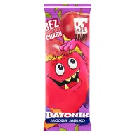 Batoniki - Baton bez dodatku cukru Jagoda Jabłko 25 g Be Raw M00-29FB-23876 - miniaturka - grafika 1