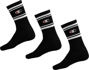 Skarpety Champion Crew 3 pary czarne U20081 KK001 43-46 - Skarpety termoaktywne - miniaturka - grafika 1