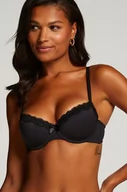 Biustonosze - Hunkemöller Biustonosz usztywniany z fiszbinami Lola Czarny - miniaturka - grafika 1
