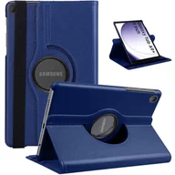 Akcesoria do tabletów i e-booków - Etui do Samsung Galaxy Tab A9+ Plus 2023 11" (X210/X215/X216) obrotowe pokrowiec obudowa z klapką na tablet Case Alogy Granatowe - miniaturka - grafika 1