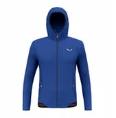 Bluzy męskie - Bluza męska Salewa Pedroc PL Hooded Jacket - electric - miniaturka - grafika 1