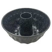 Formy do ciast - GRANITOWA FORMA BLACHA DO PIECZENIA BABKI 22cm KLAUSBERG KB-7839 - miniaturka - grafika 1