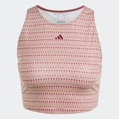 Bluzki damskie - Top Yoga Studio Print - Adidas - miniaturka - grafika 1