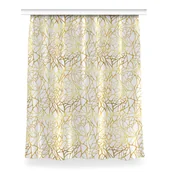 Zasłony - Gotowa zasłona z nadrukiem 150x200 Złoty ornament, Fabricsy - miniaturka - grafika 1