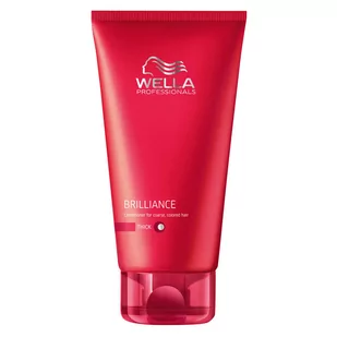 Wella Professionals Professionals Brilliance Conditioner for Thick Hair - odżywka do grubych włosów farbowanych 200ml - Odżywki do włosów - miniaturka - grafika 1
