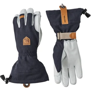 Hestra Army Leather Patrol Gauntlet, rękawice narciarskie, granatowe - Rękawice narciarskie - miniaturka - grafika 1